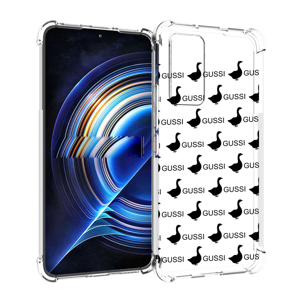 

Чехол MyPads GUSSI для Tecno Camon 19 Neo, Прозрачный, Tocco