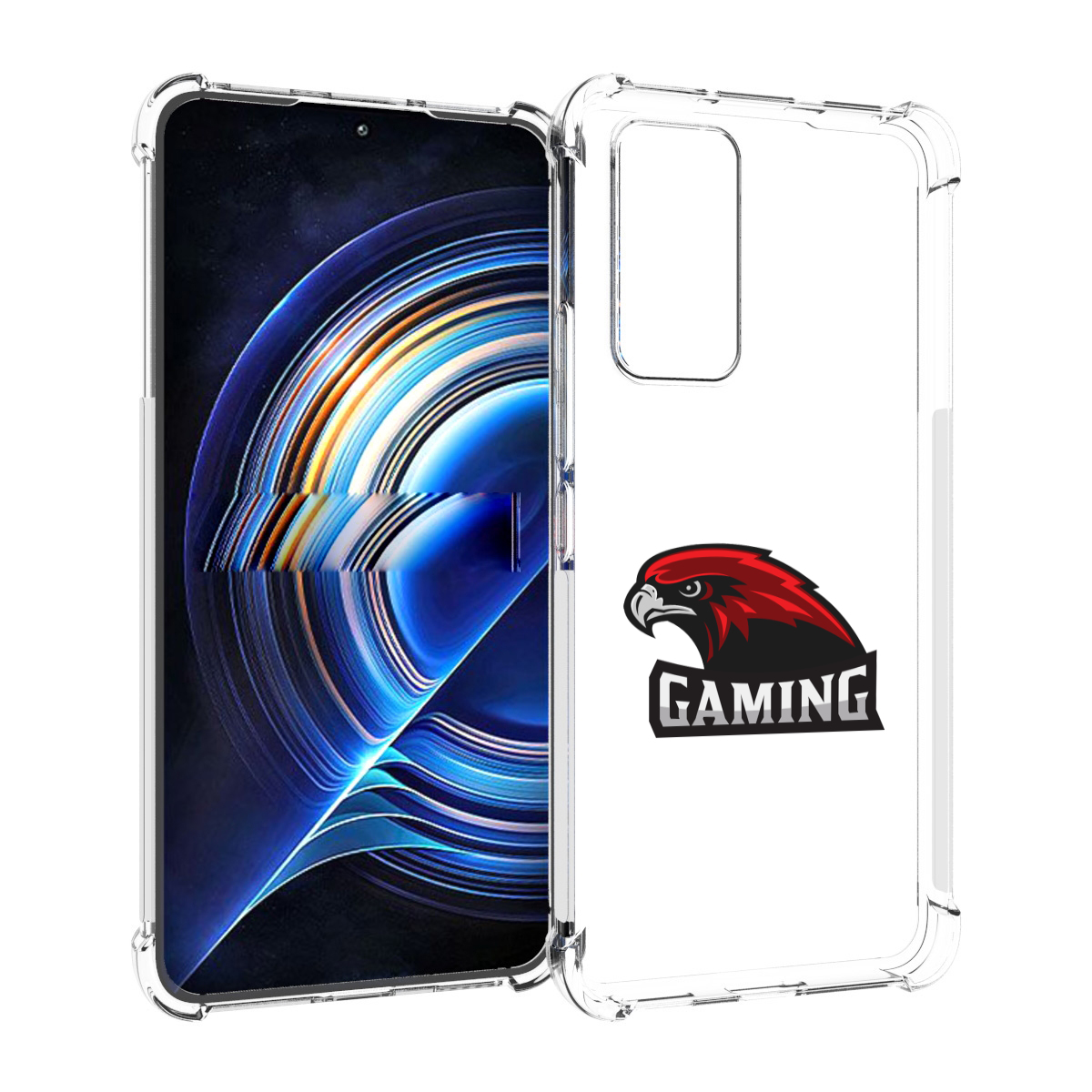 

Чехол MyPads Gaming-1 мужской для Tecno Camon 19 Neo, Прозрачный, Tocco