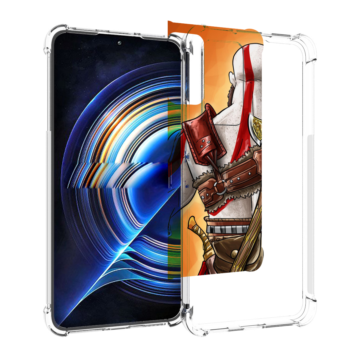 

Чехол MyPads God of War для Tecno Camon 19 Neo, Прозрачный, Tocco