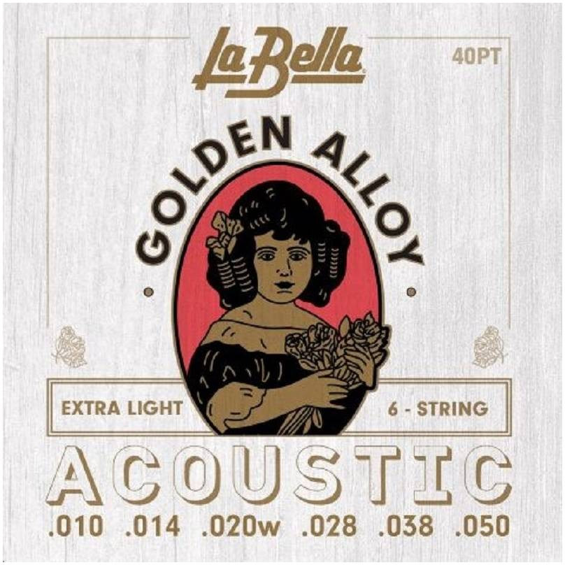 

LA BELLA Струны для акустической гитары 40 PT LA BELLA