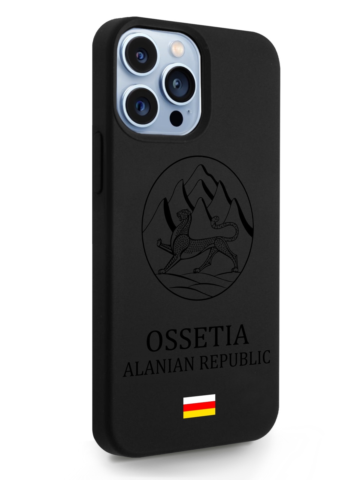 

Черный SignumCase для iPhone 13 Pro Max Черный лаковый Герб Северной Осетии черный, iPhone 13 Pro Max Черный лаковый Герб Северной Осетии