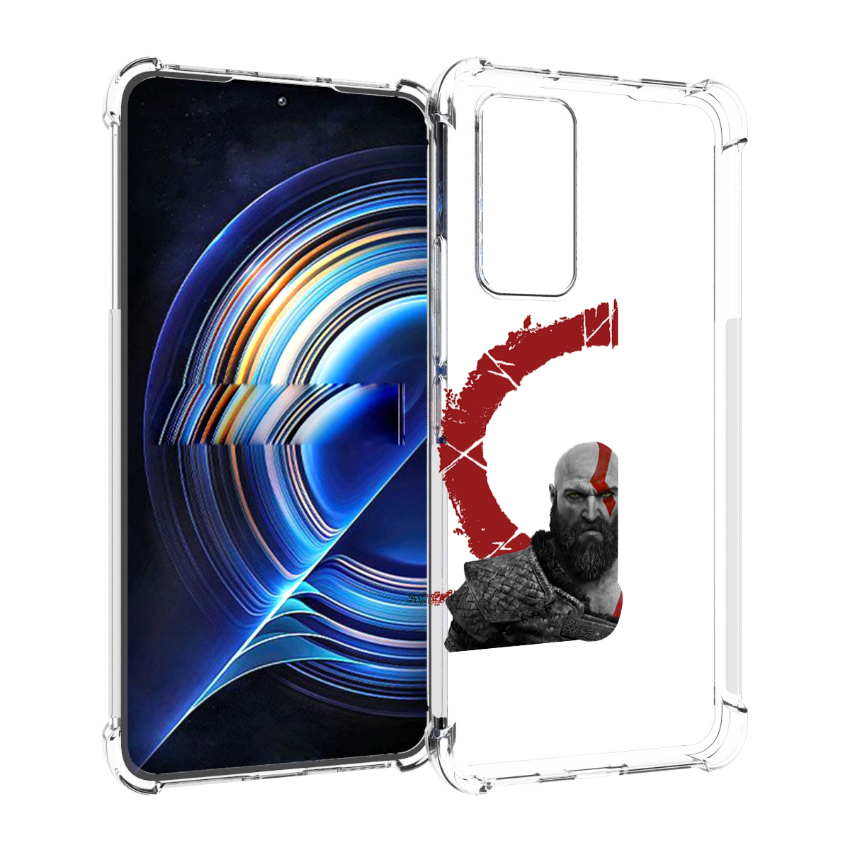 

Чехол MyPads God-of-War для Tecno Camon 19 Neo, Прозрачный, Tocco