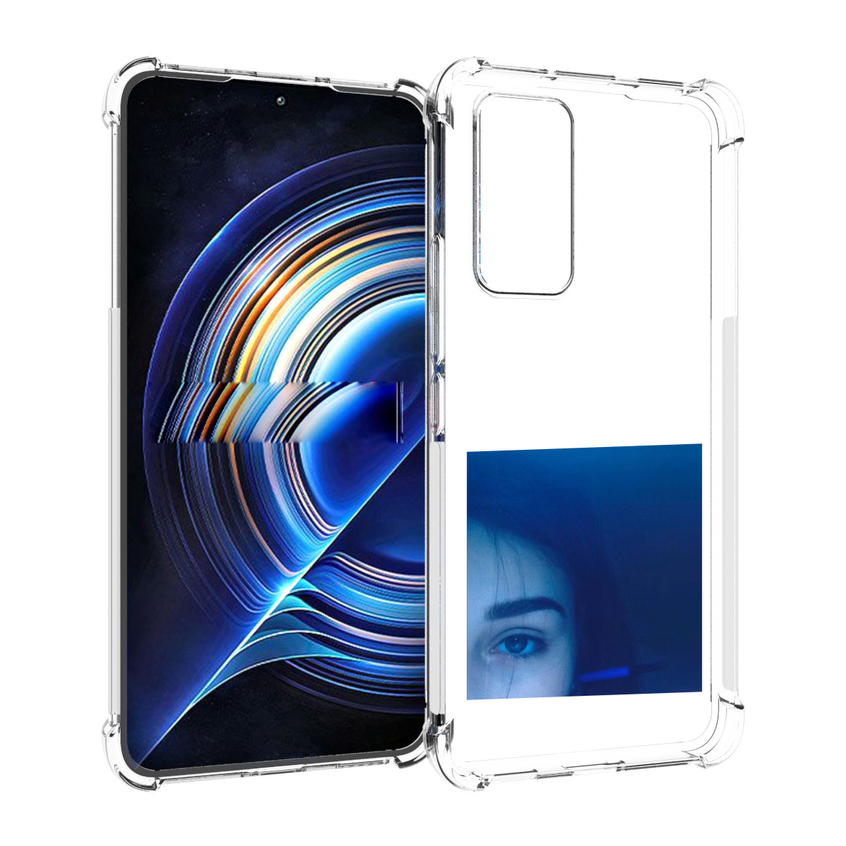 

Чехол MyPads Hate Love face для Tecno Camon 19 Neo, Прозрачный, Tocco