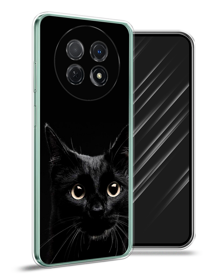 

Чехол Awog на Huawei Nova Y91 "Добрый кот", Черный, 6121650-1