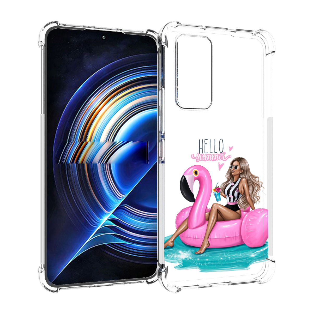 

Чехол MyPads Hello-summer для Tecno Camon 19 Neo, Прозрачный, Tocco