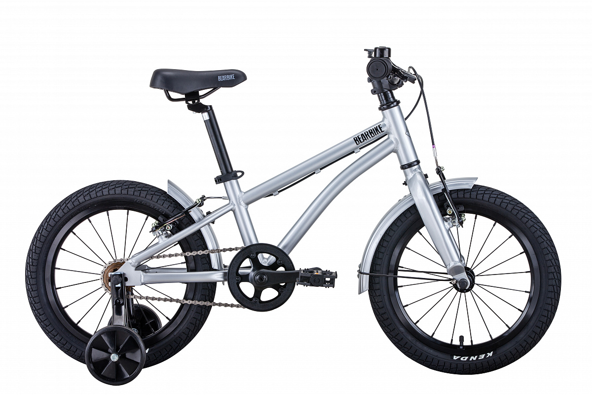 фото Велосипед bear bike kitez 16" -21г. (9" / хром ) stels