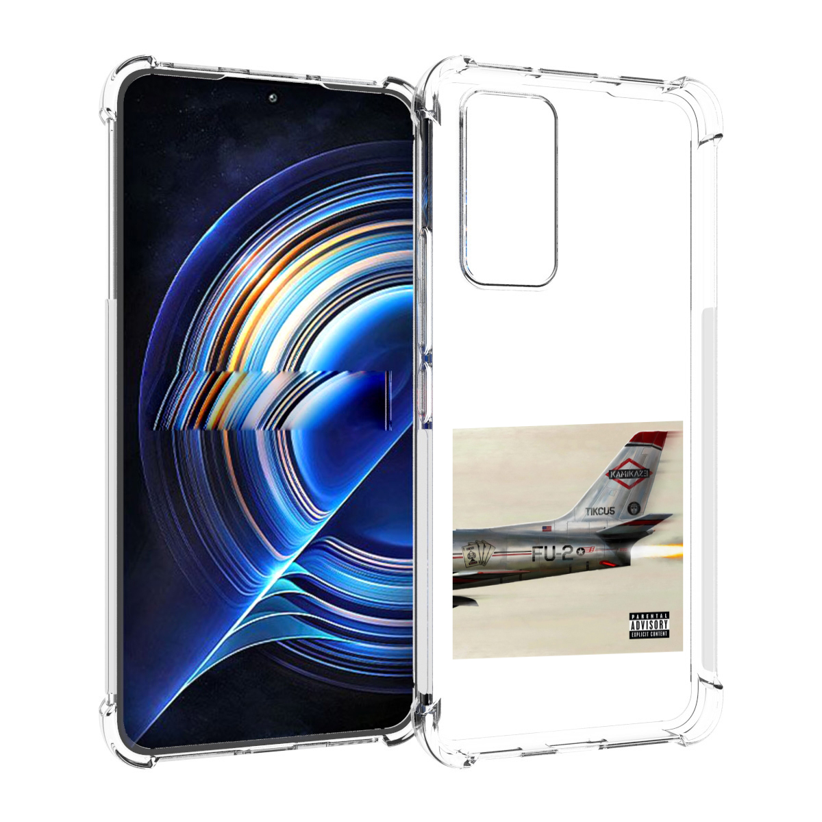 

Чехол MyPads KAMIKAZE Eminem для Tecno Camon 19 Neo, Прозрачный, Tocco