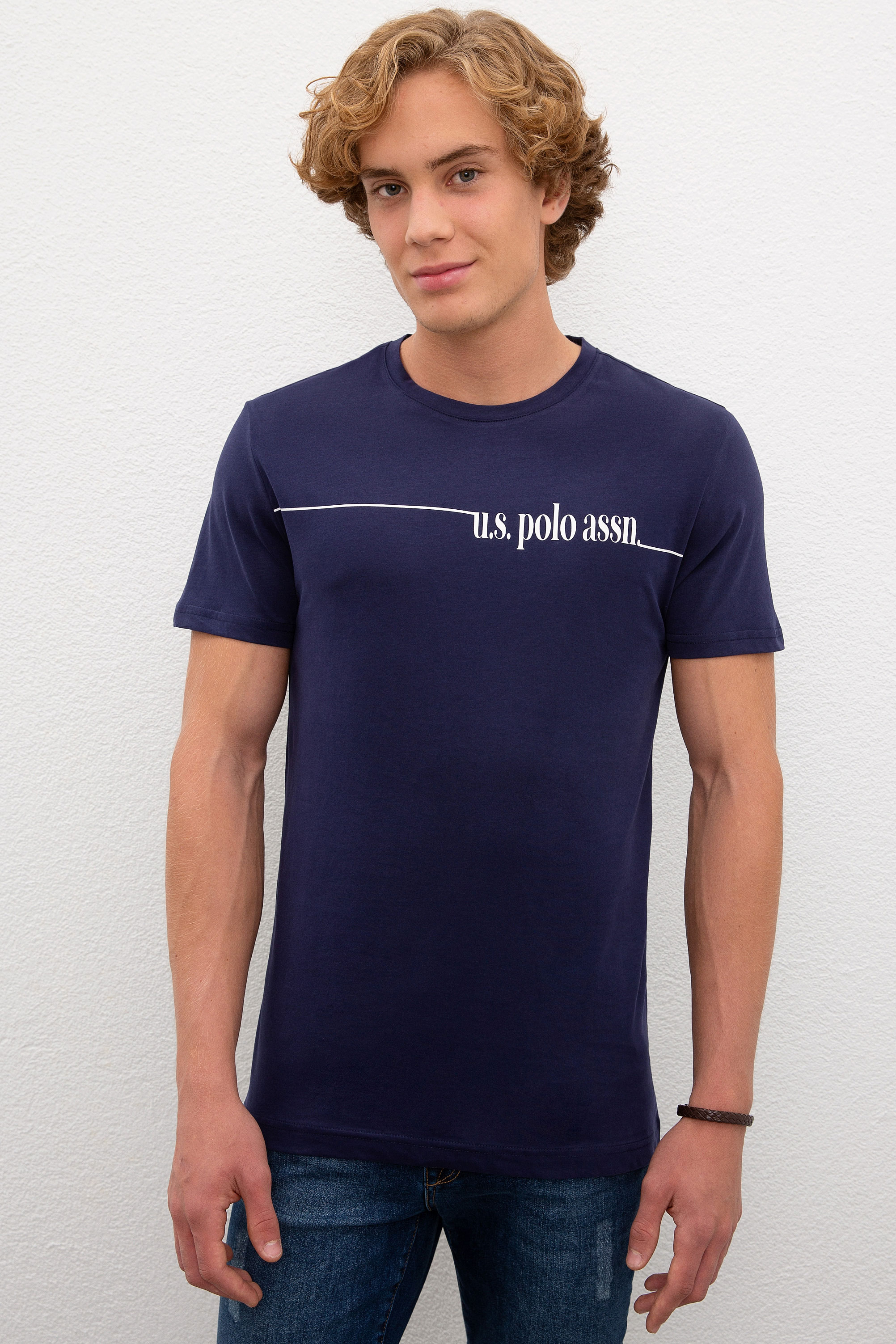 

Футболка мужская U.S. POLO Assn. G081GL0110VAGUN синяя S, Синий, G081GL0110VAGUN