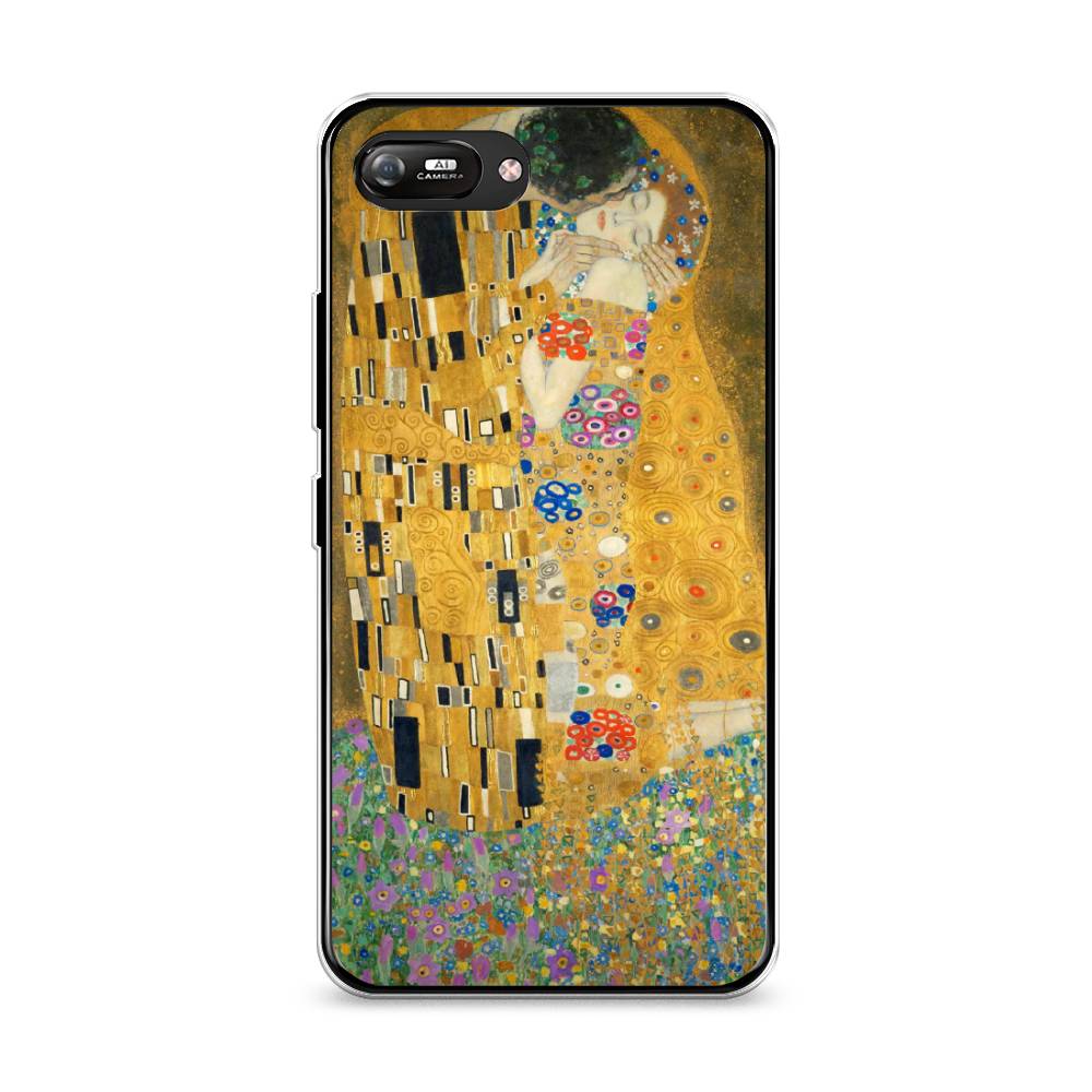

Чехол Awog на Itel A25/A35 "Поцелуй Гюстава Климта", Разноцветный