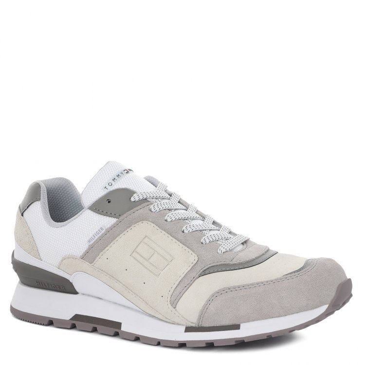 

Кроссовки мужские Tommy Hilfiger FM0FM03079 белые 42 EU, FM0FM03079_2417805