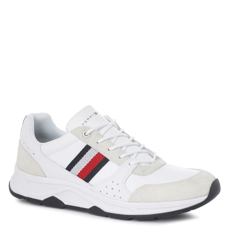 фото Кроссовки мужские tommy hilfiger fm0fm03084 белые 40 eu