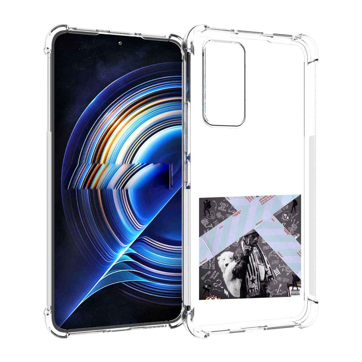 

Чехол MyPads Lil Uzi Vert - Luv Is Rage 2 для Tecno Camon 19 Neo, Прозрачный, Tocco