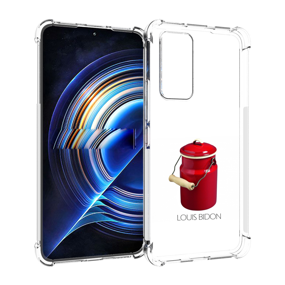 

Чехол MyPads Louis-bidon для Tecno Camon 19 Neo, Прозрачный, Tocco