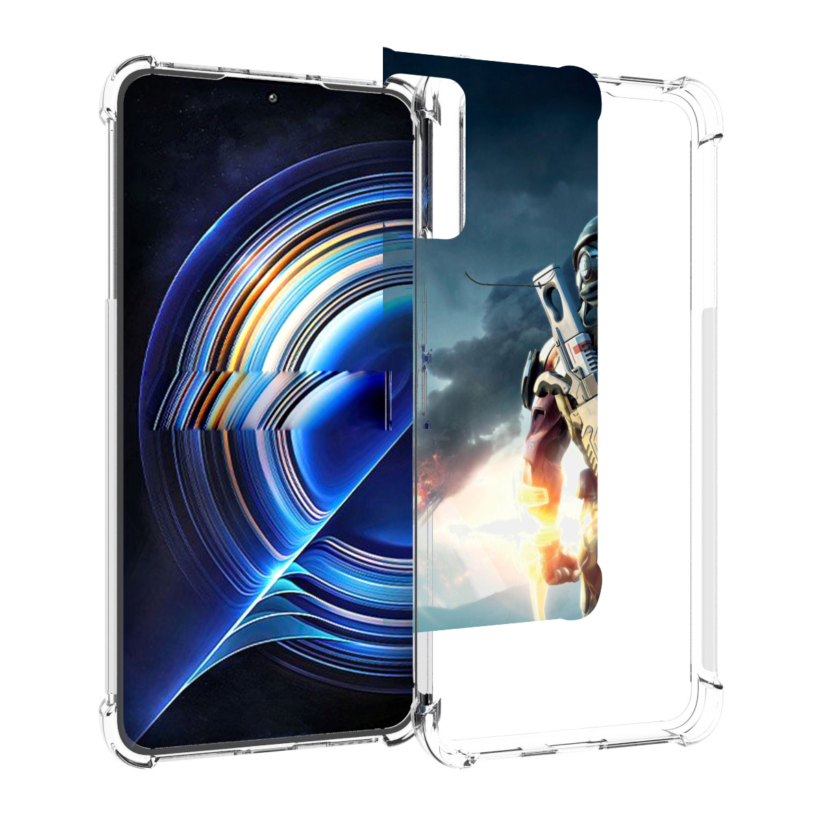 

Чехол MyPads Mass Effect Andromeda Ryder для Tecno Camon 19 Neo, Прозрачный, Tocco