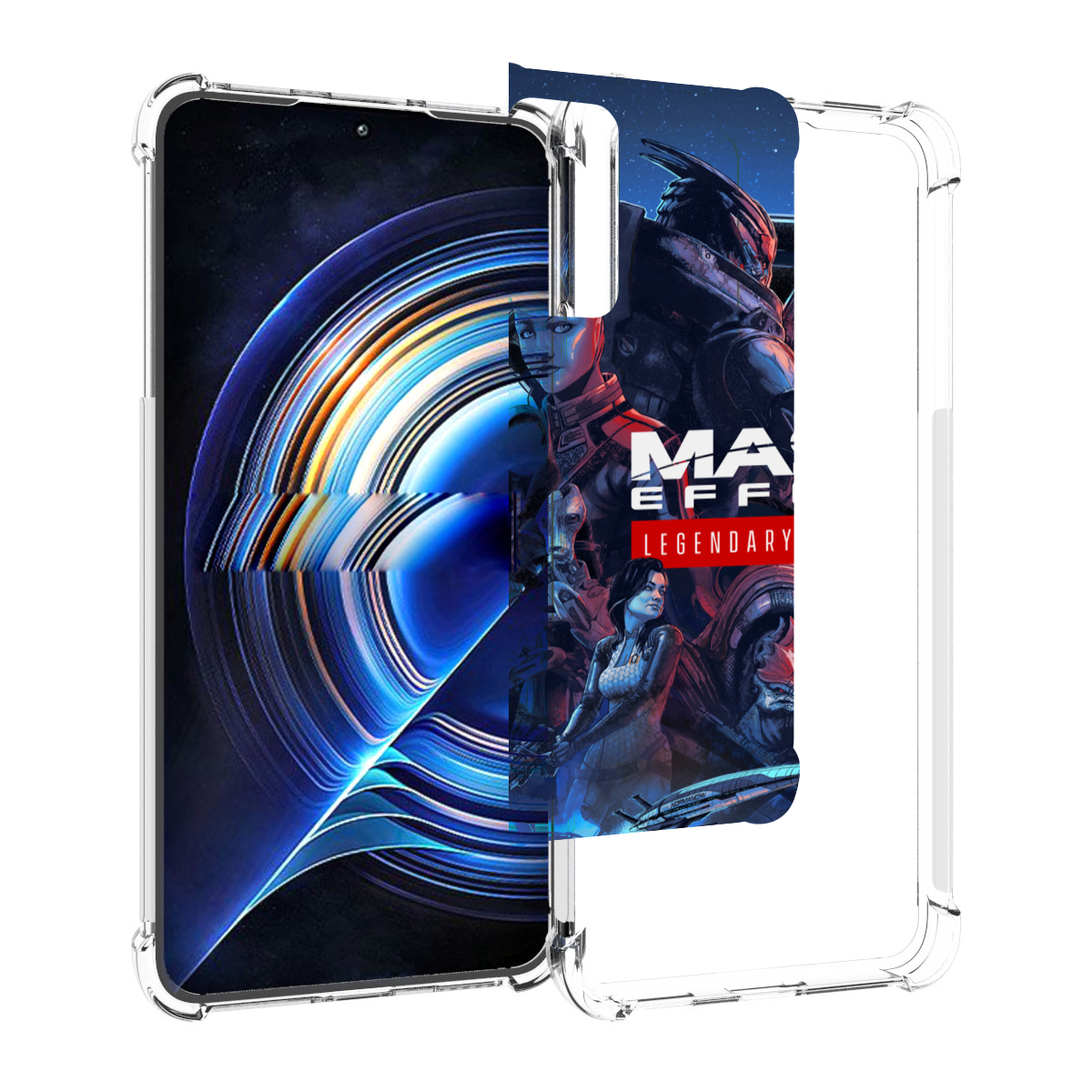 

Чехол MyPads Mass Effect Legendary Edition для Tecno Camon 19 Neo, Прозрачный, Tocco