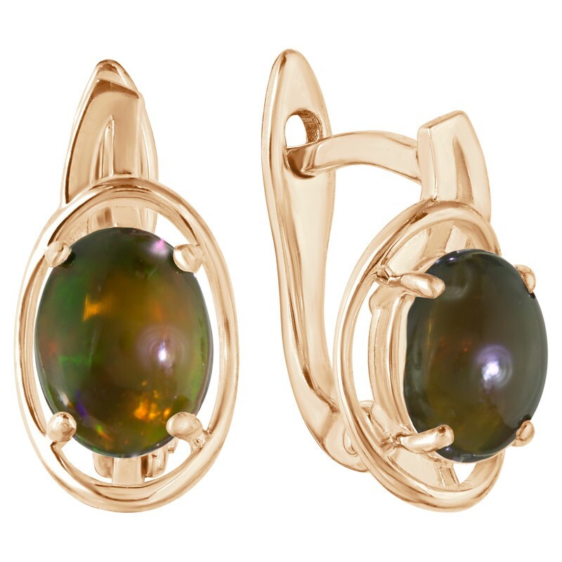 

Серьги из серебра с опалом LAZURIT-ONLINE 8206PG, 8206PG