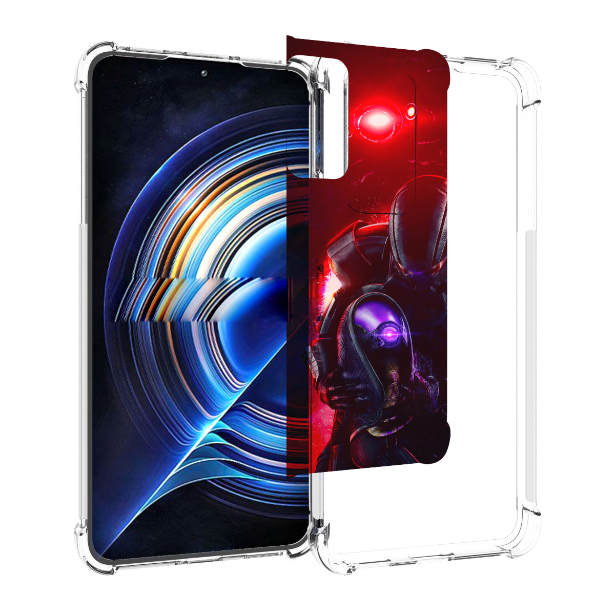 

Чехол MyPads Mass Effect для Tecno Camon 19 Neo, Прозрачный, Tocco