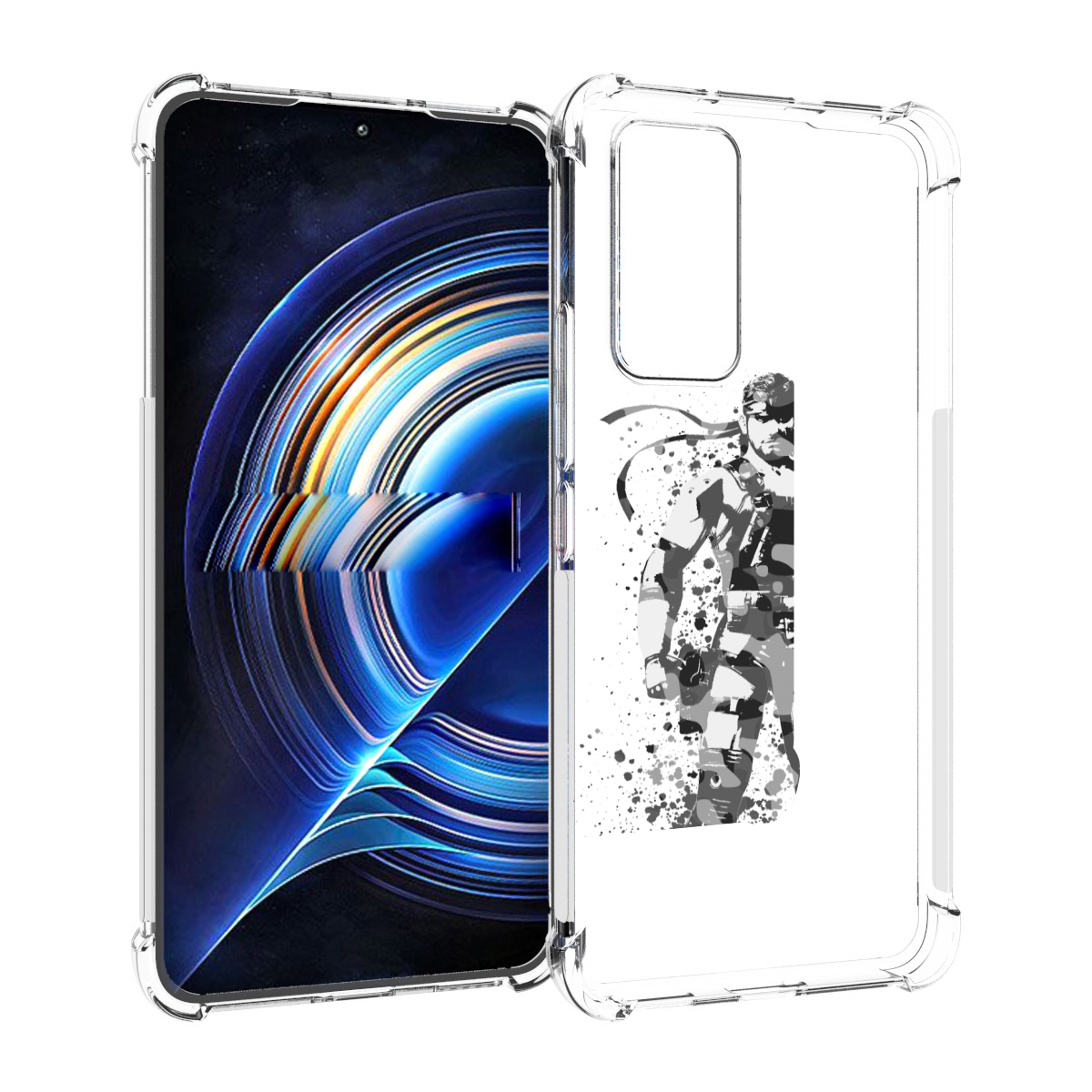 

Чехол MyPads Metal Gear Solid Snakes для Tecno Camon 19 Neo, Прозрачный, Tocco
