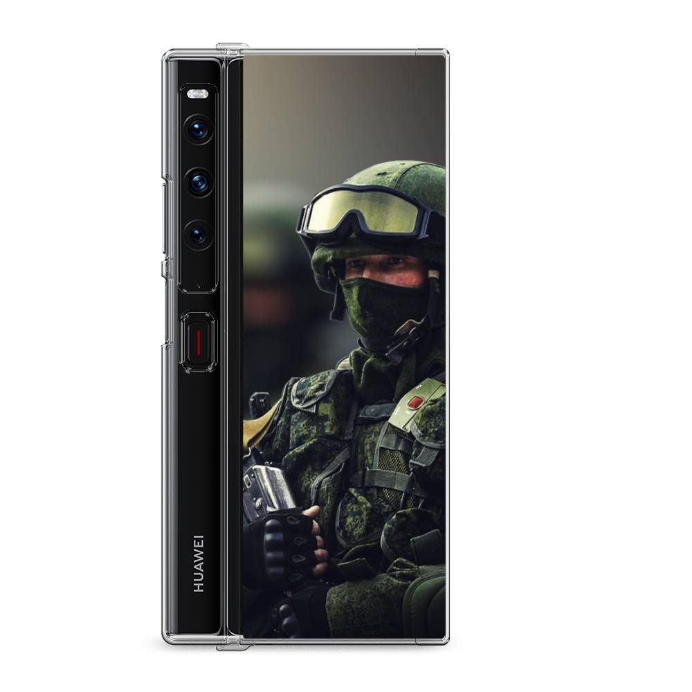 

Силиконовый чехол "Солдат" на Huawei Mate Xs 2 / Хуавеи Мате Xs 2