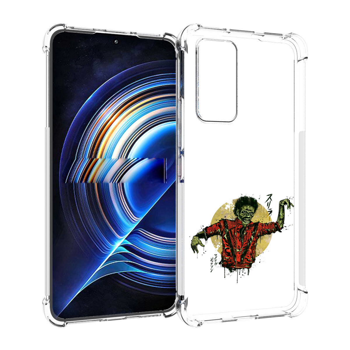

Чехол MyPads Зомби для Tecno Camon 19 Neo, Прозрачный, Tocco