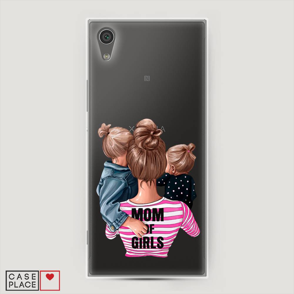 

Чехол Awog на Sony Xperia L1 "Mom of Girls", Разноцветный, 52550-6