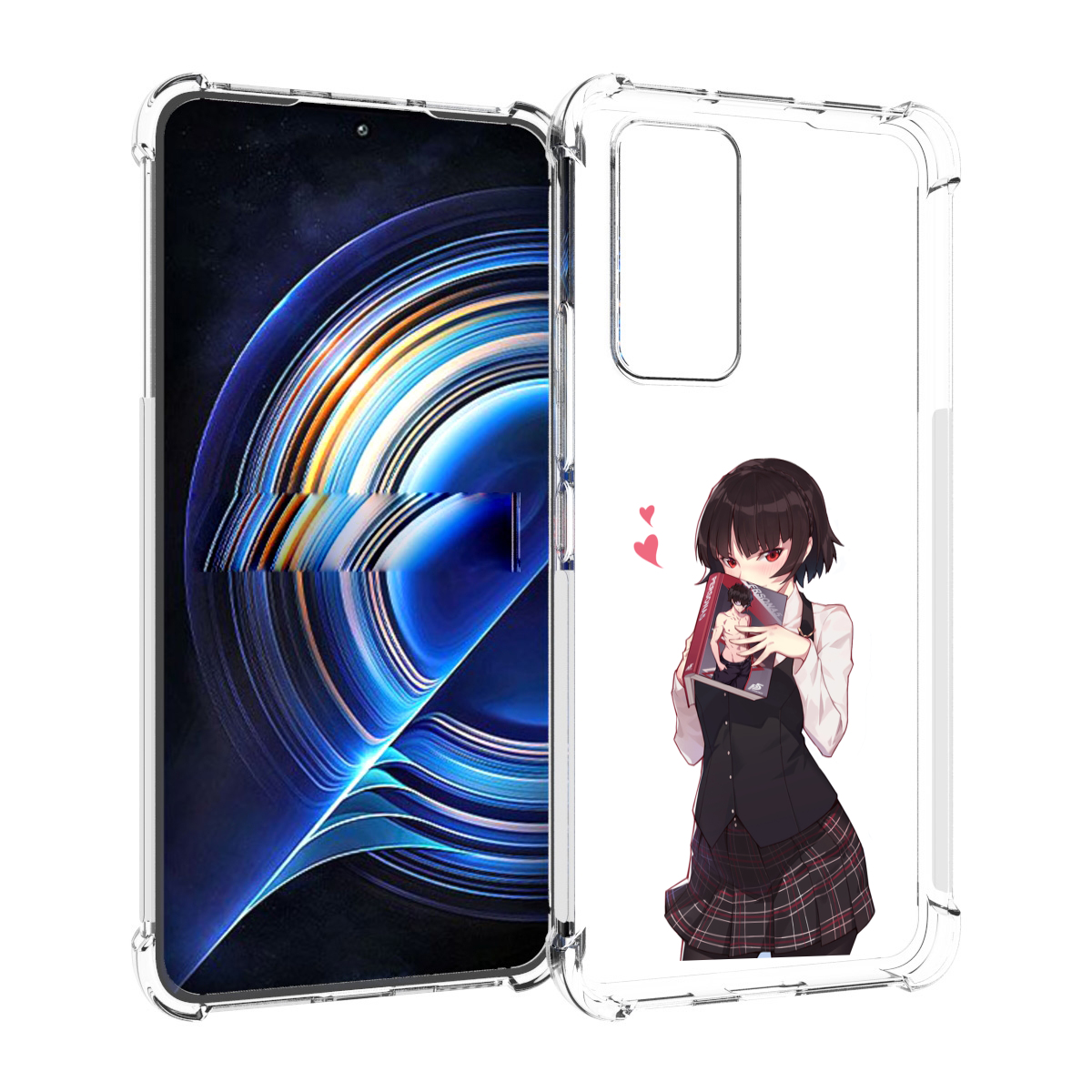 

Чехол MyPads Persona 5 - Makoto Niijima для Tecno Camon 19 Neo, Прозрачный, Tocco