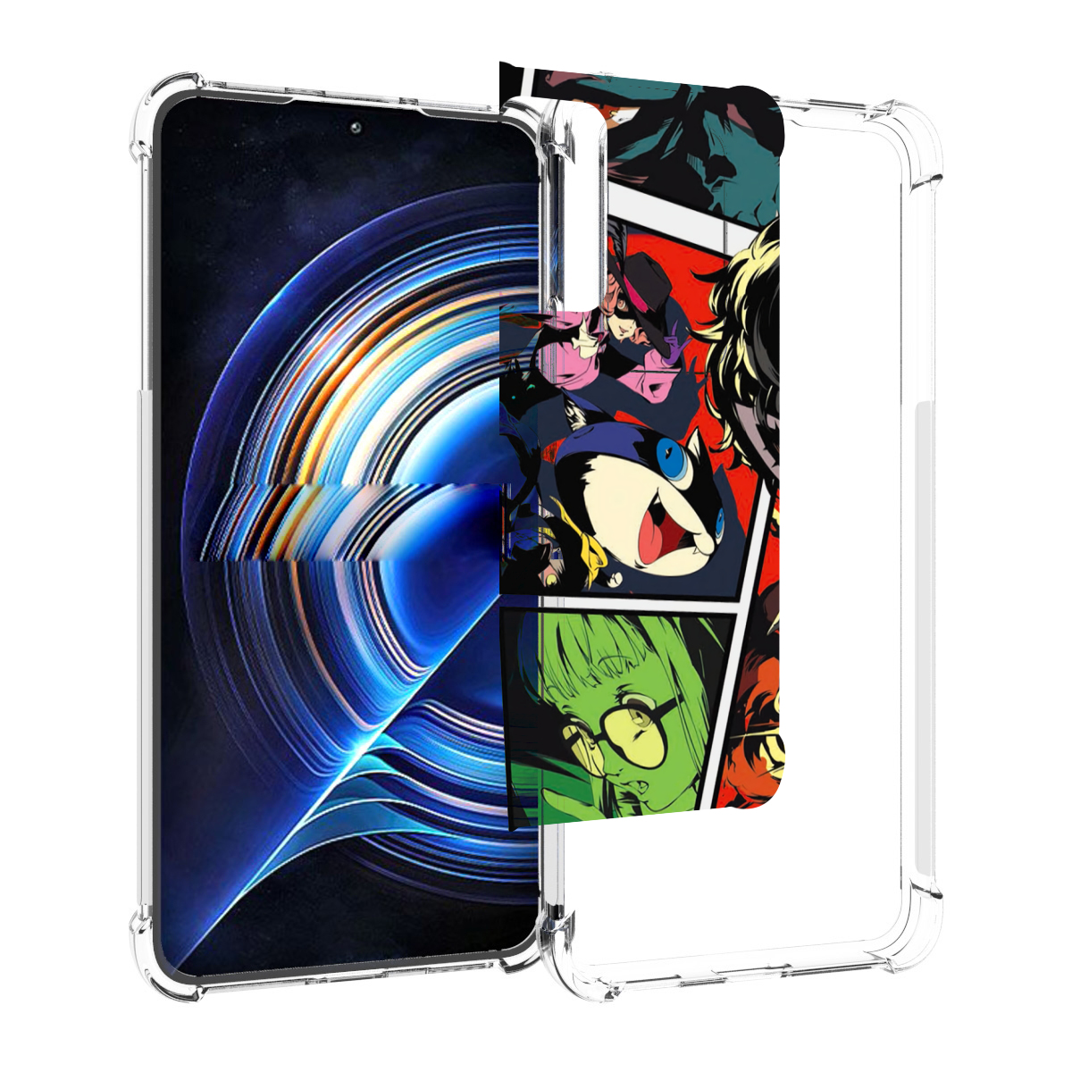 

Чехол MyPads Persona 5 art для Tecno Camon 19 Neo, Прозрачный, Tocco