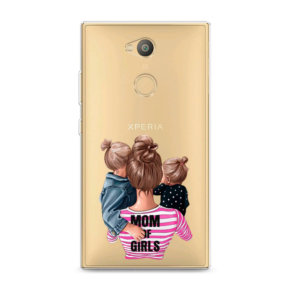 

Чехол Awog на Sony Xperia L2 "Mom of Girls", Разноцветный, 53450-6
