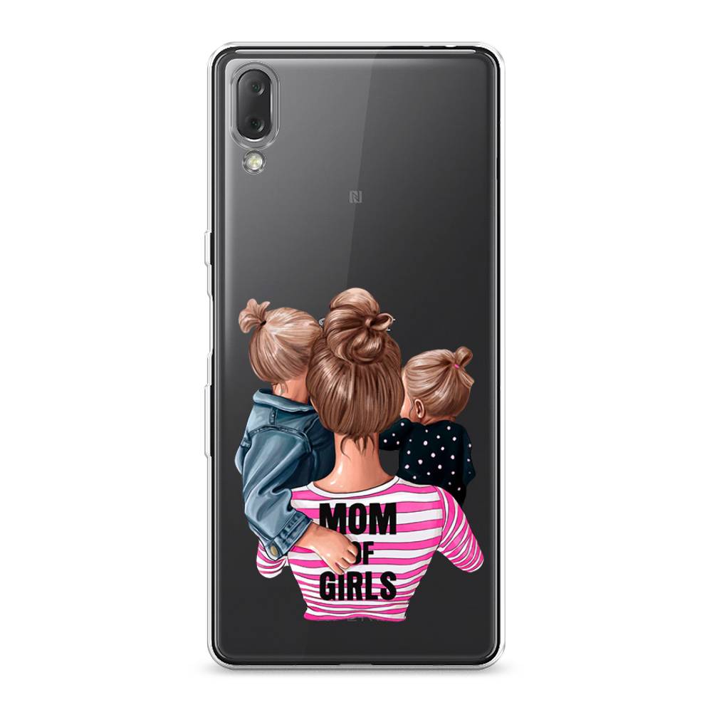 

Чехол Awog на Sony Xperia L3 "Mom of Girls", Разноцветный, 54450-6