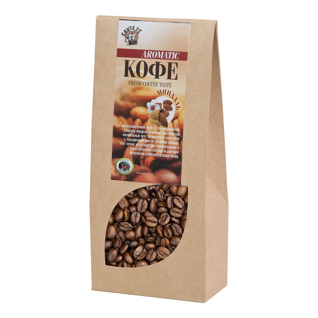 

Кофе Santafe миндаль в зернах 100 г