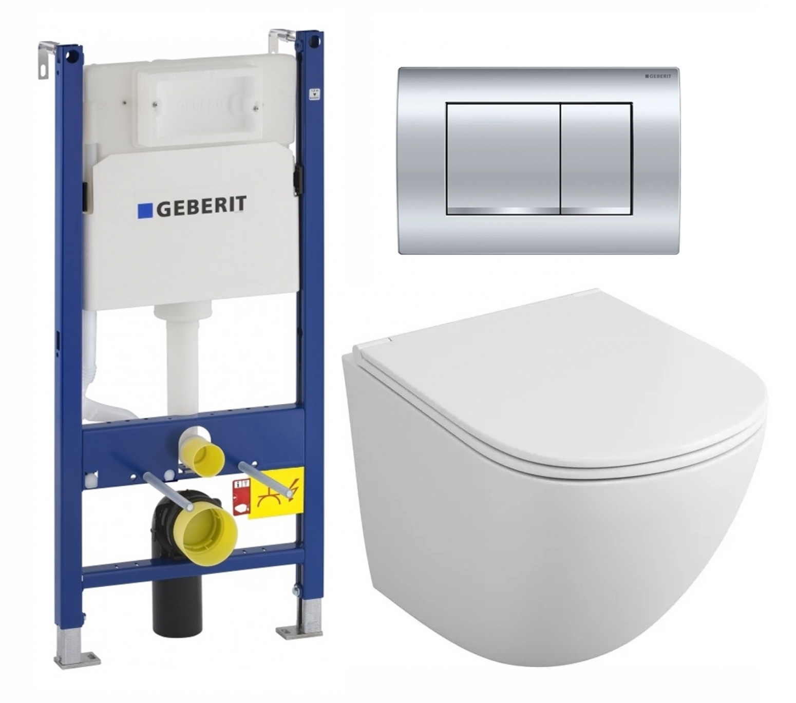 

Комплект: инсталляция Geberit Duofix + унитаз Cirkel-H + кнопка хром