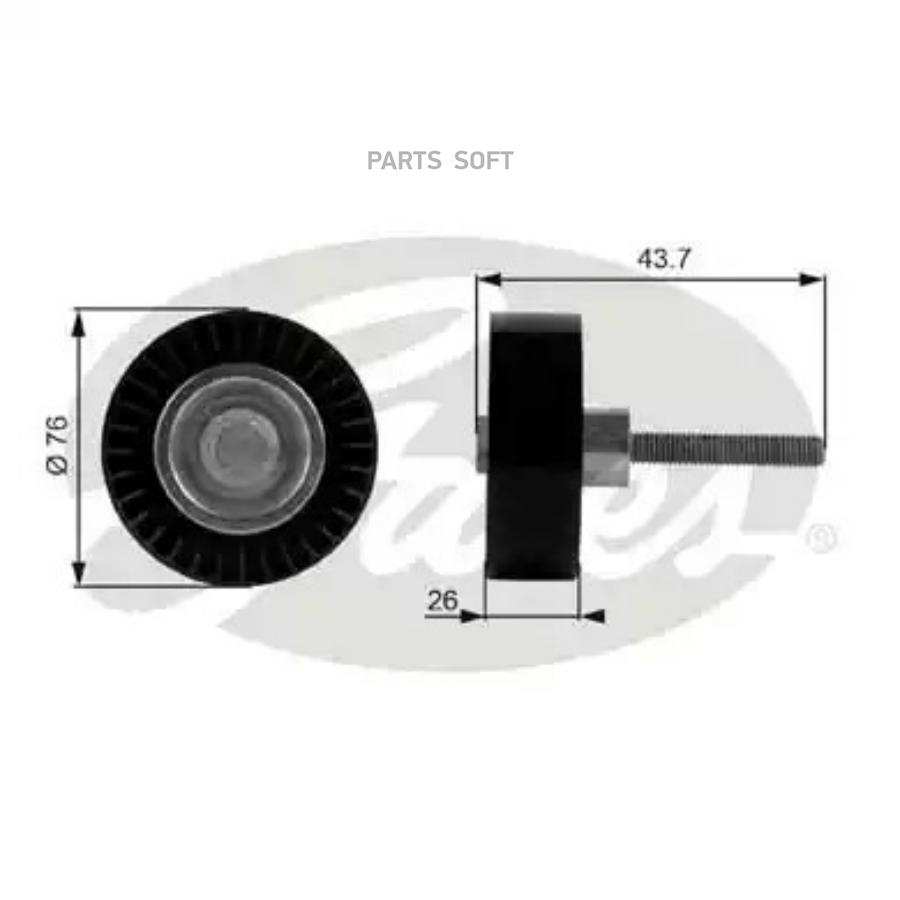 

Ролик GATES T38054