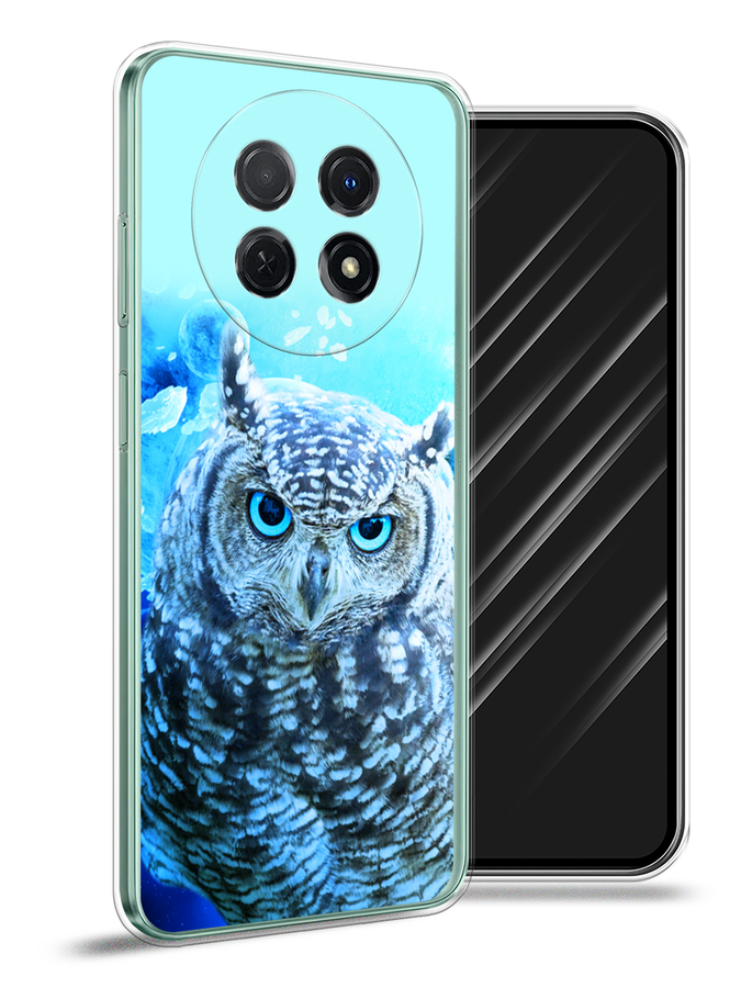 

Чехол Awog на Huawei Nova Y91 "Сова арт 7", Синий;голубой, 6121650-1
