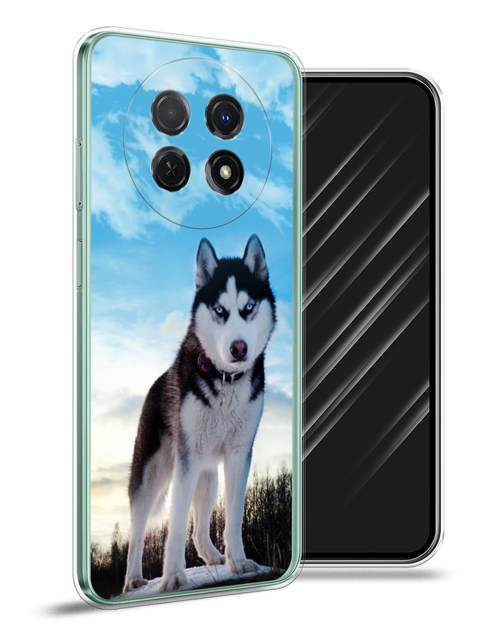 

Чехол Awog на Huawei Nova Y91 "Хаски 3", Белый;черный;голубой, 6121650-2