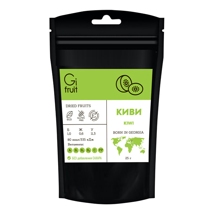 

Киви сушеное Gifruit 25 г