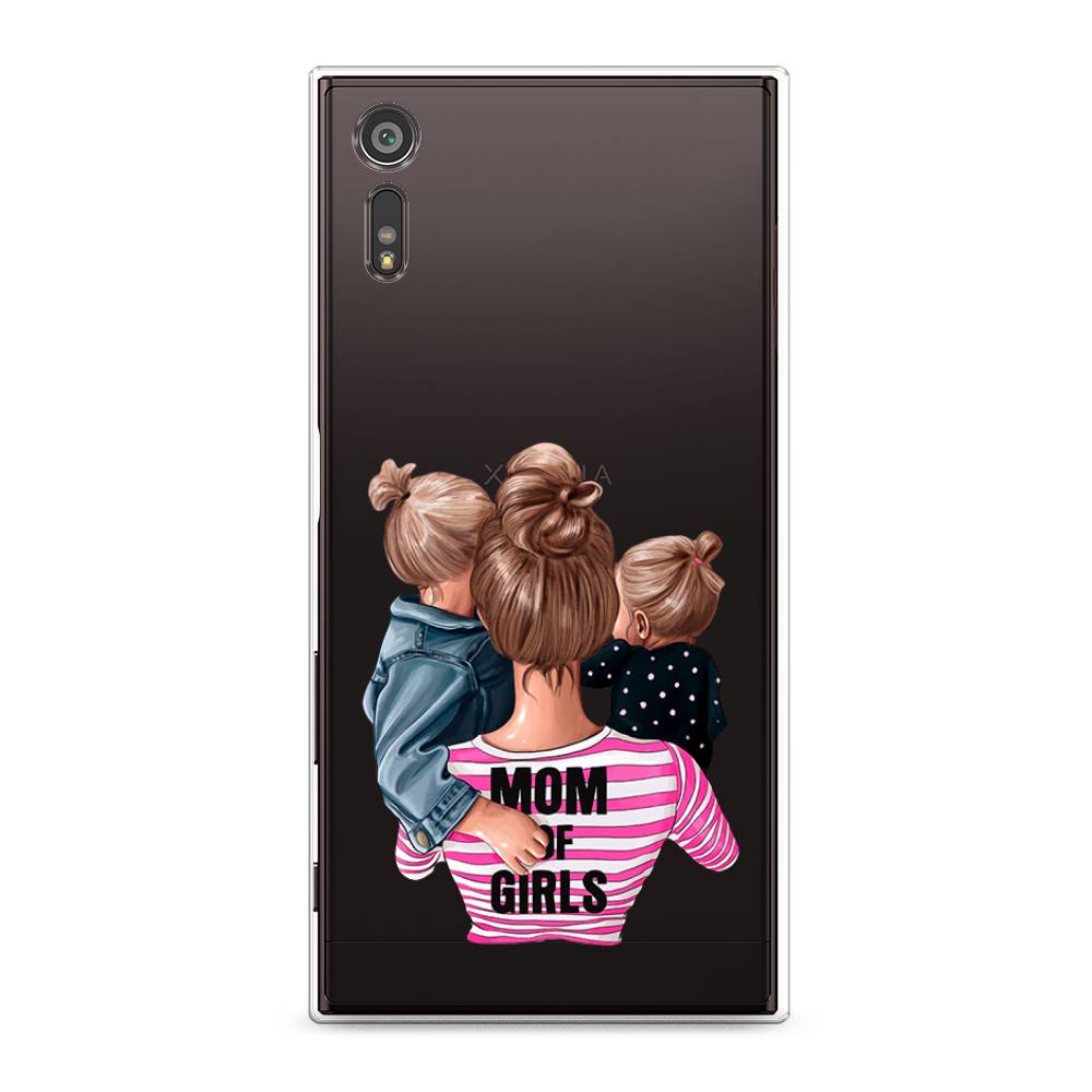 

Чехол Awog на Sony Xperia XZ "Mom of Girls", Разноцветный, 51450-6