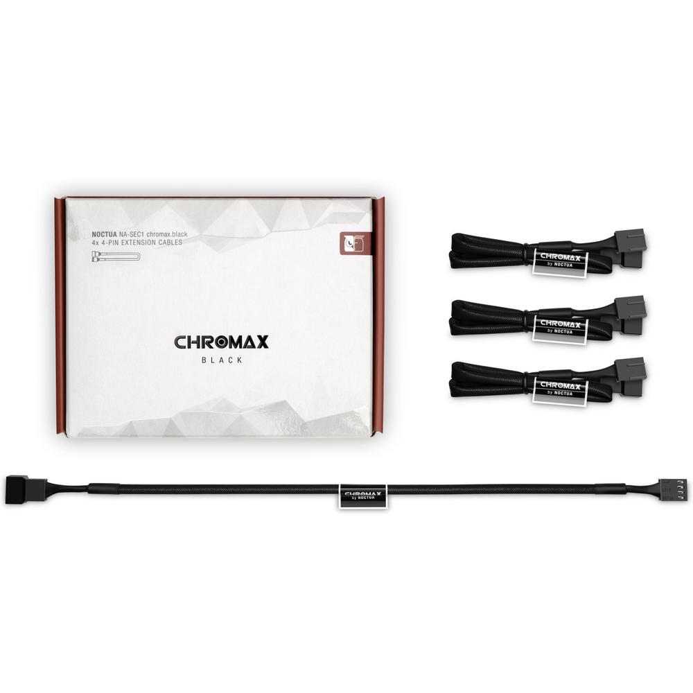 

Noctua 4pin PWM Fan cable 30 см 3pc NA-SEC1.BLACK