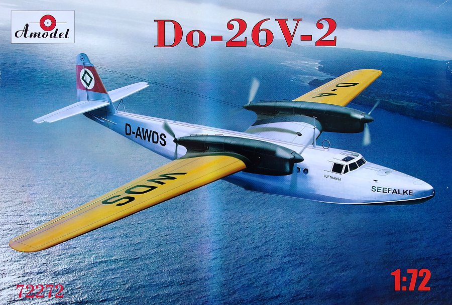 

Сборная модель Amodel 1/72 Немецкий морской разведчик Dornier Do-26V-2 72272