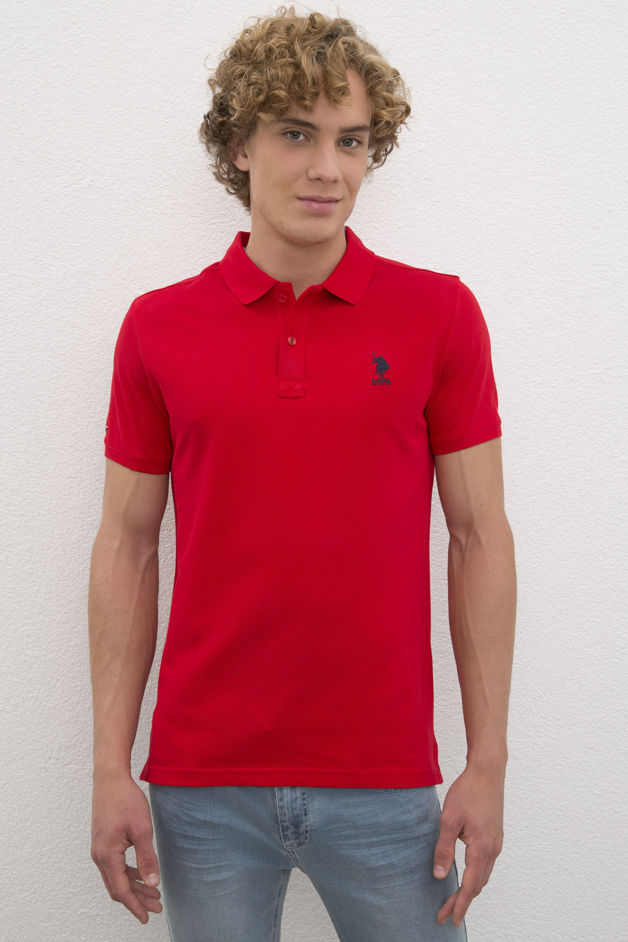 

Футболка мужская U.S. POLO Assn. G081SZ0110TP20 красная S, Красный, G081SZ0110TP20