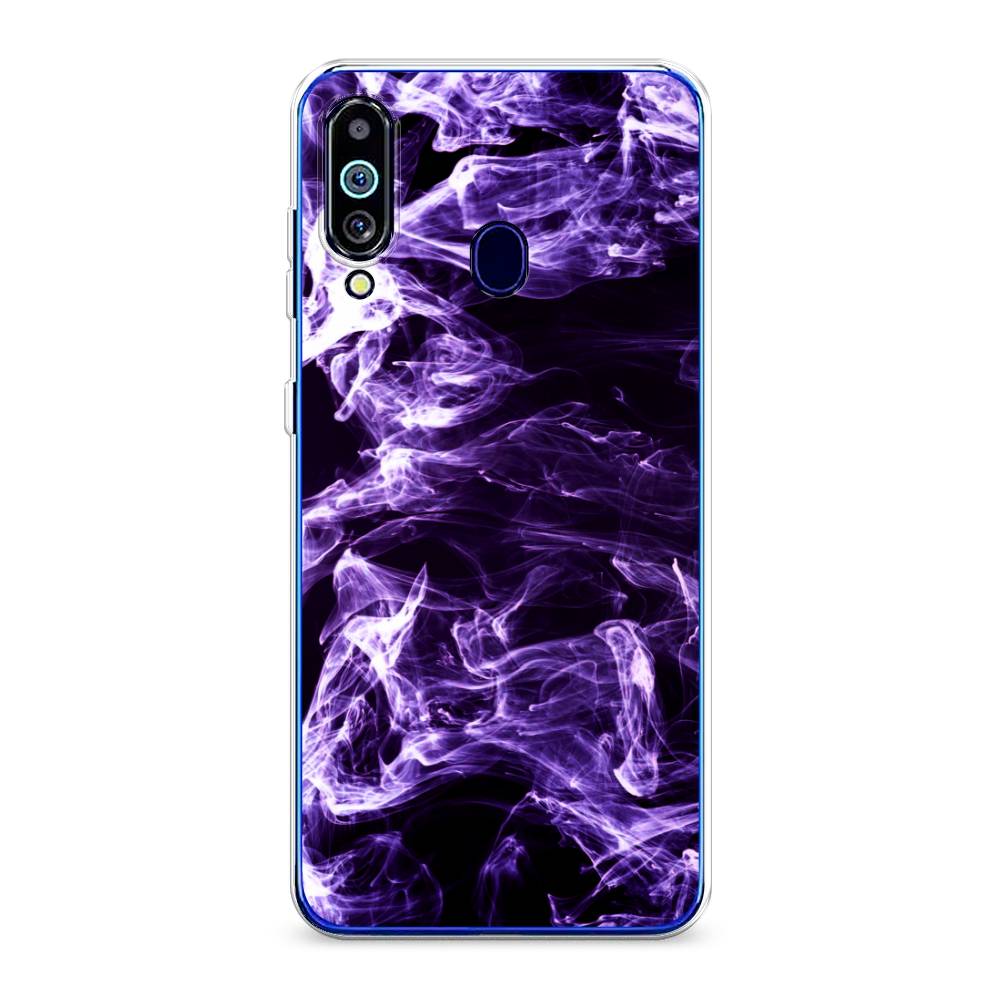 

Чехол на Samsung Galaxy M40 "Фиолетовый дым", Фиолетовый;белый;черный, 28750-3