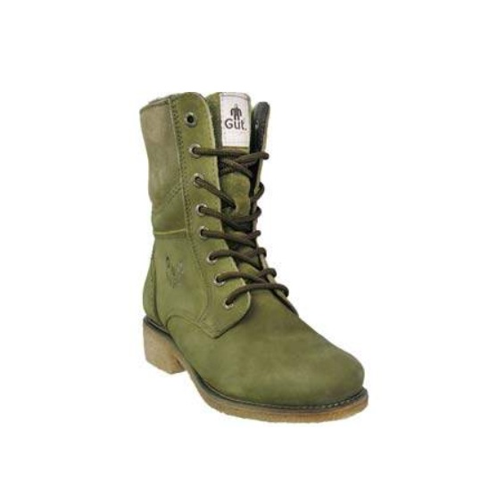 Ботинки женские GUT 142065 зеленые 37 RU