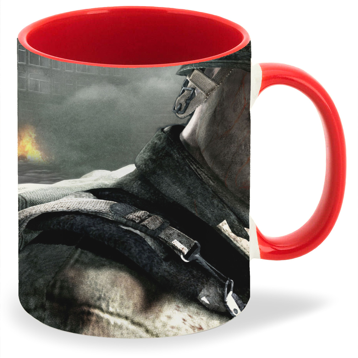 

Кружка CoolPodarok brothers in arms hells highway Солдат Селфи Трупы, brothers in arms hells highway Солдат Селфи Трупы
