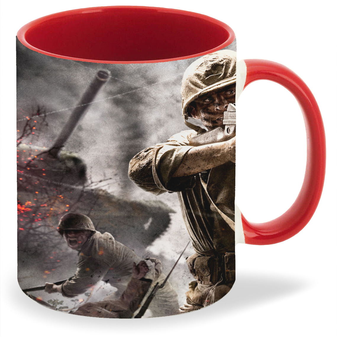 фото Кружка coolpodarok call of duty 5 world at war солдаты в бою юрость выстрелы