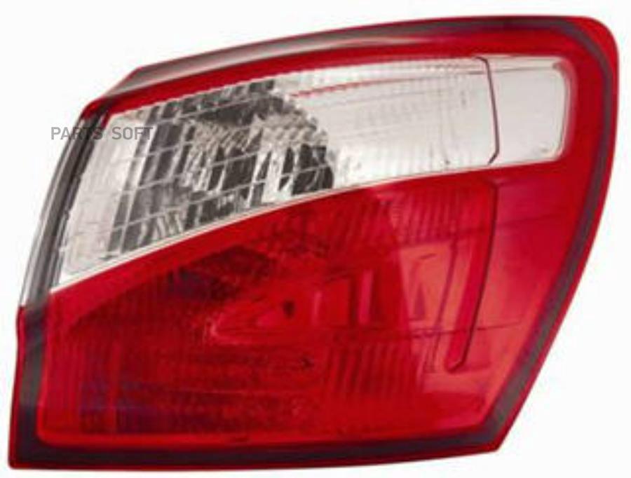 

DEPO 21519L3RUE 215-19L3R-UE_фонарь правый!\ Nissan Qashqai 10 1шт