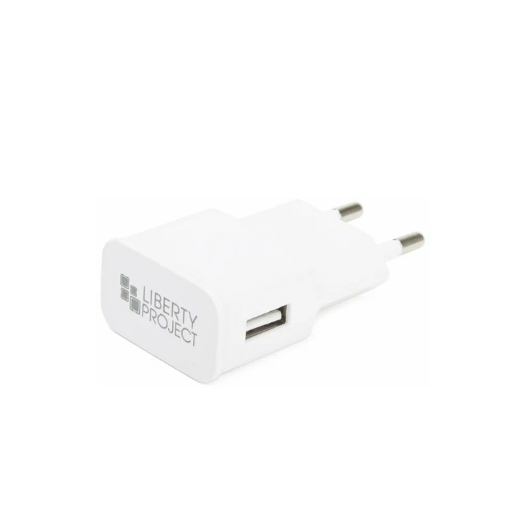 

Сетевое зарядное устройство "LP" с выходом USB 2,1A + кабель Apple Lightning 8-pin