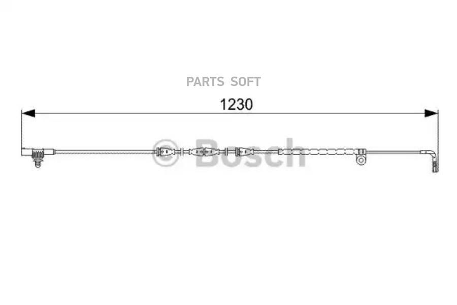 BOSCH Датчик износа колодок  BOSCH 1987473022