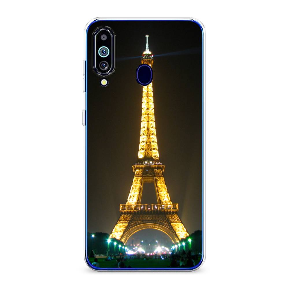 

Чехол на Samsung Galaxy M40 "Париж 2", Желтый;серый, 28750-2