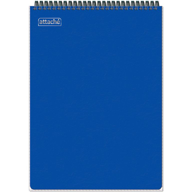 

Блокнот на спирали А4 80л. Attache клетка, bl-354