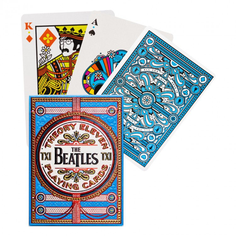 

Игральные карты Theory11 The Beatles Blue / Битлз (синие), Theory11 The Beatles Blue / Битлз (синие)