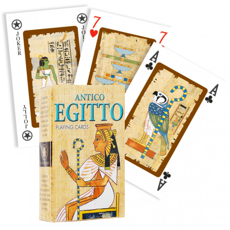 

Игральные карты Древний Египет / Ancient Egypt - Lo Scarabeo, Игральные карты Древний Египет